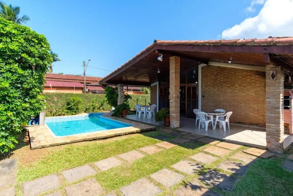 Bh4 - Bh4: Casa Com Piscina Ao Lado Da Praia Grande Ubatuba Exterior foto